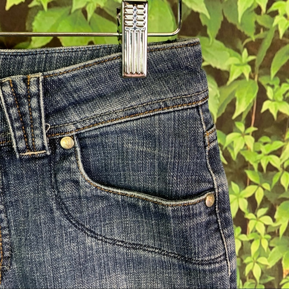 TRUSSARDI Garment-Washed Cropped Jeans, US 6/IT 42 - Picture 4 of 13
